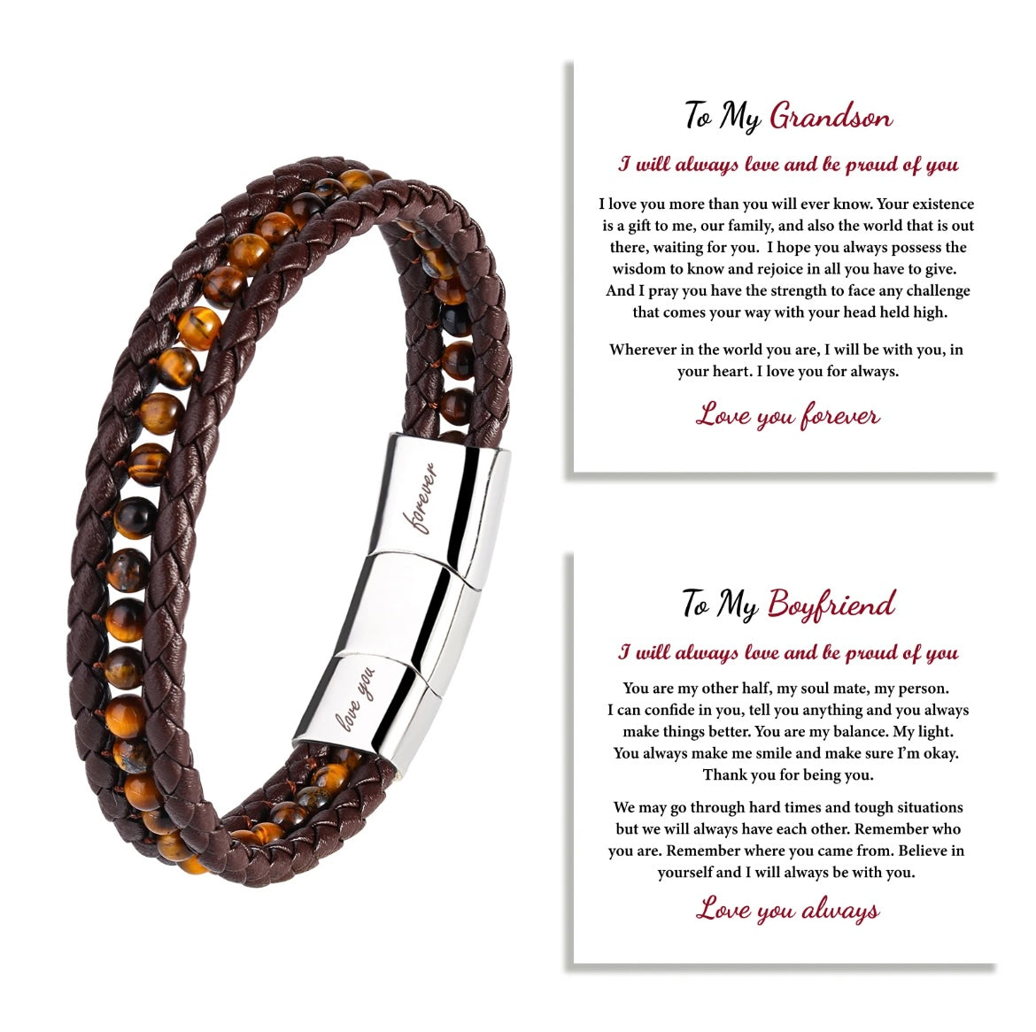 Genuine Leather Bracelet image 1