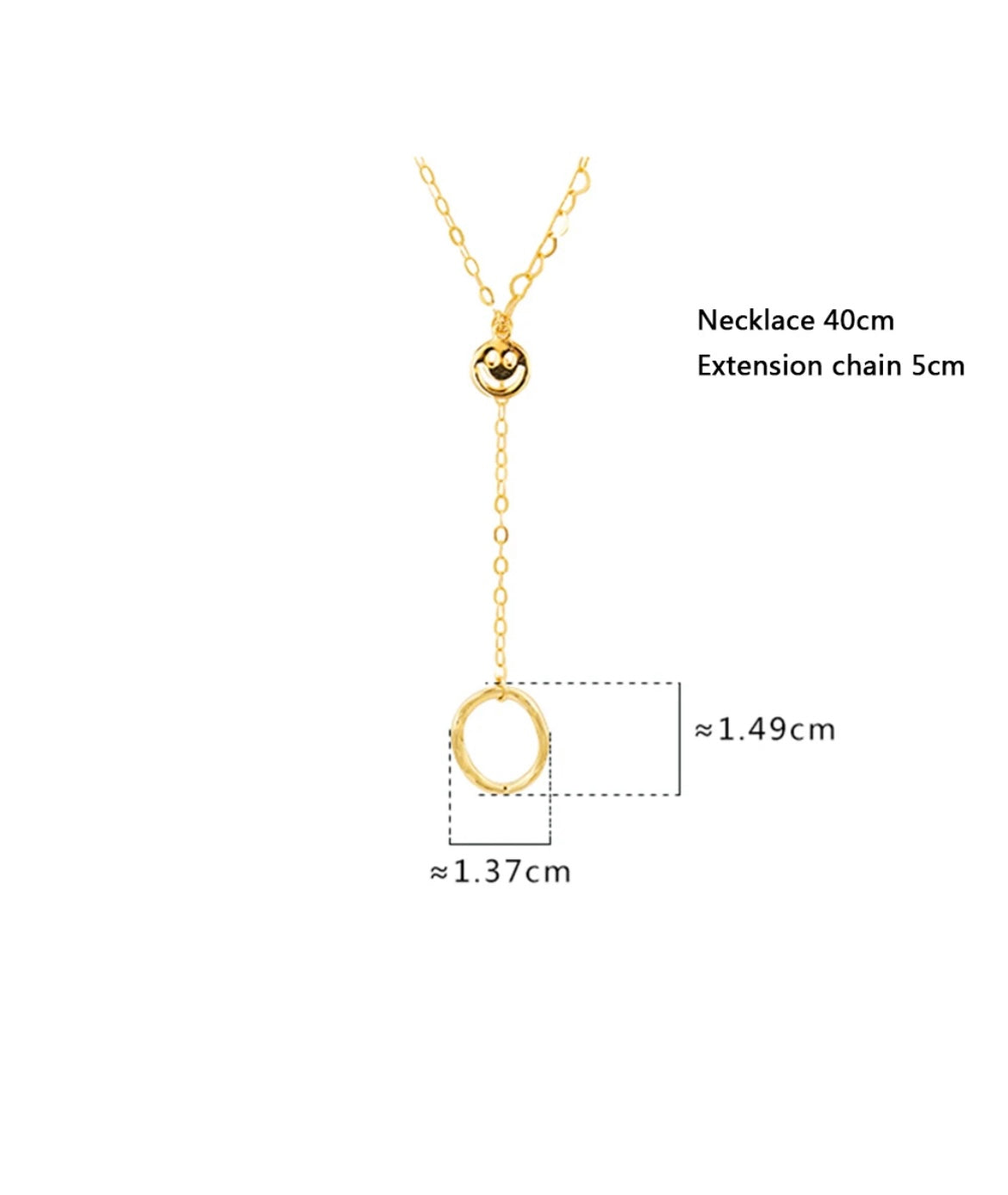 Smiley Face Pendant image 1