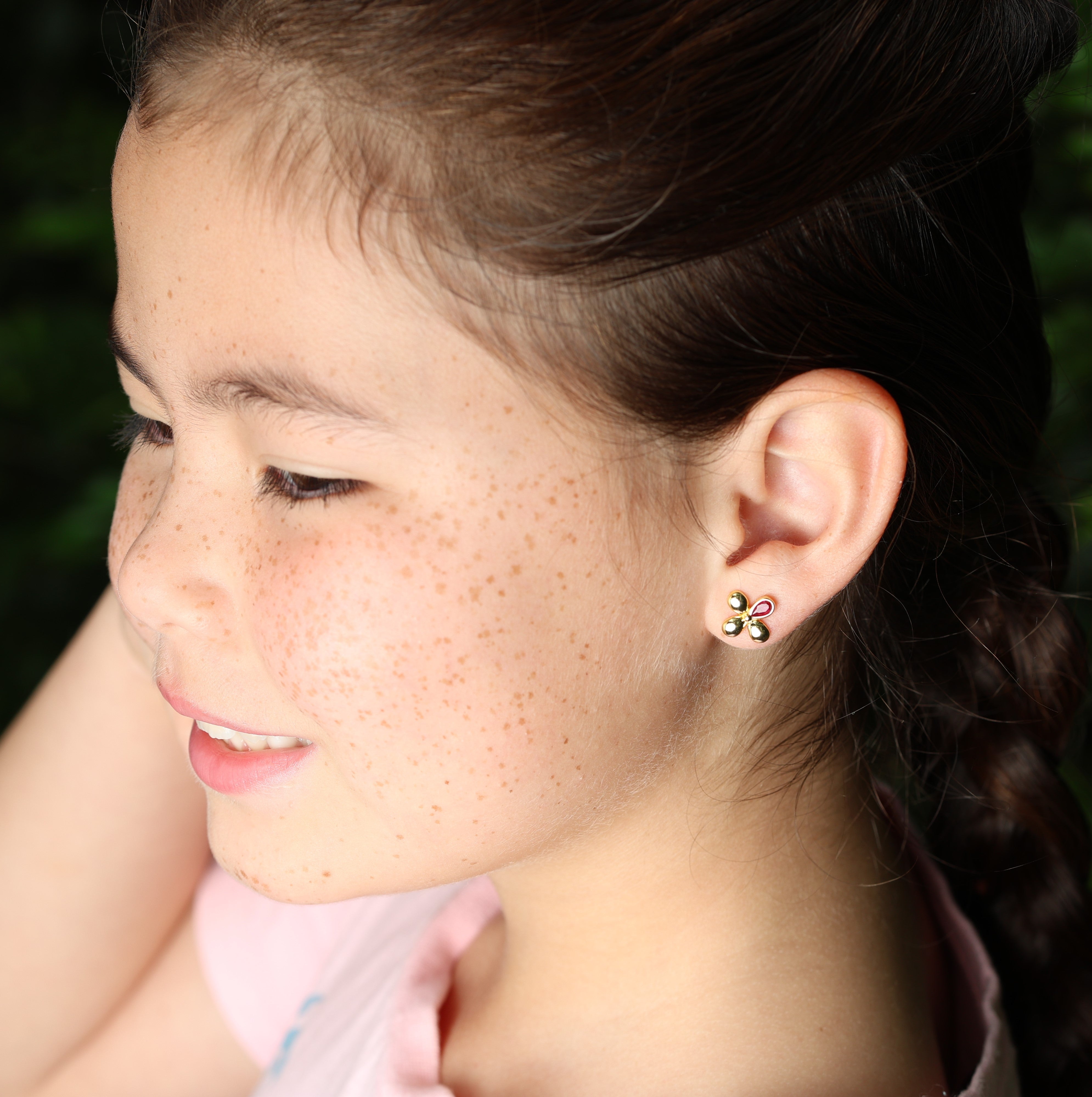 Tiny Leaf Ruby image 1