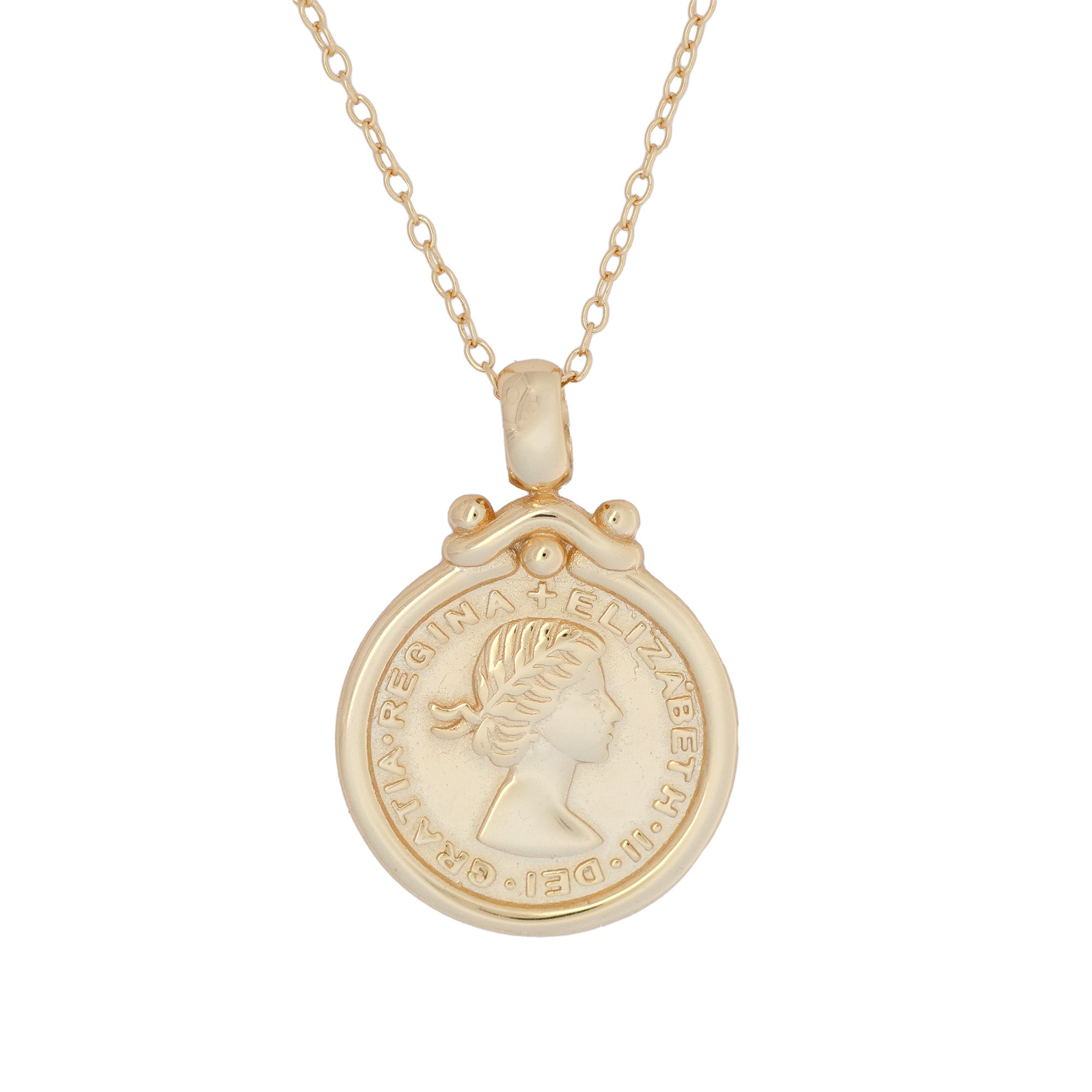 Coin Pendant Necklace image 0