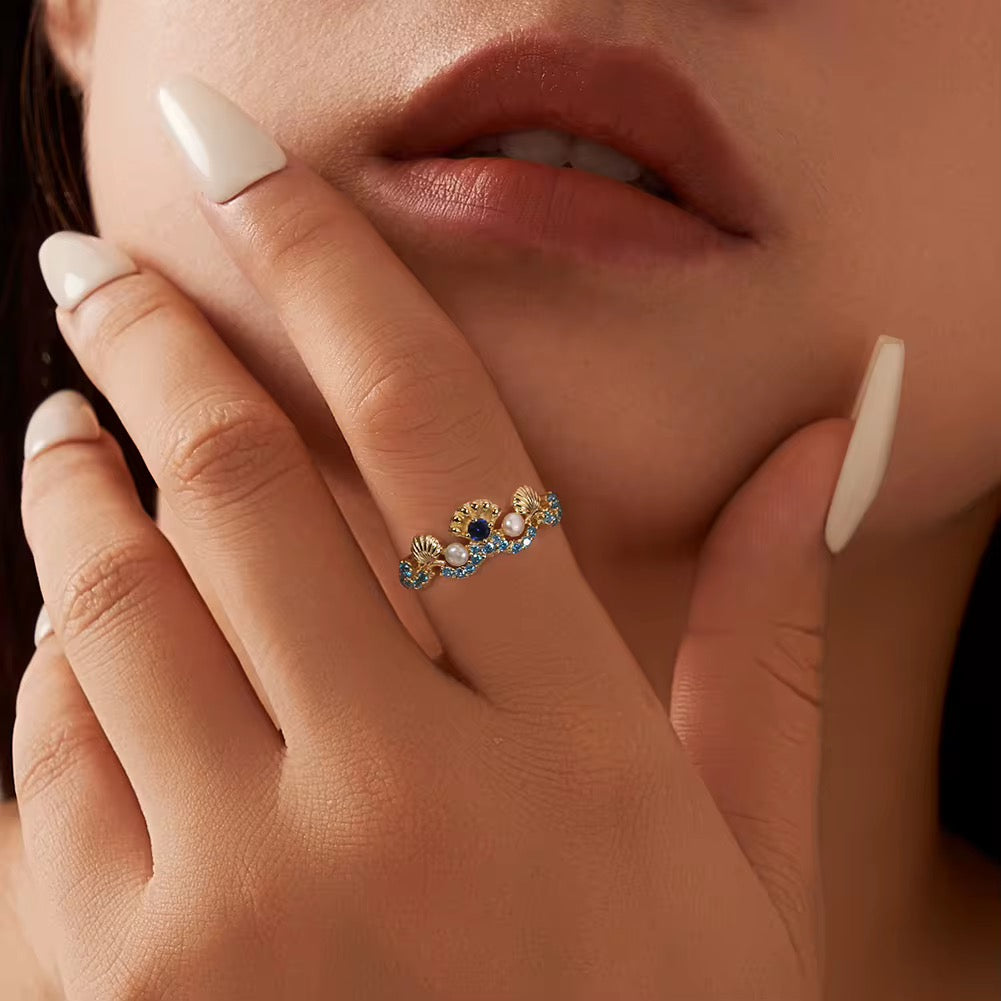 Pearl & Shell Ring