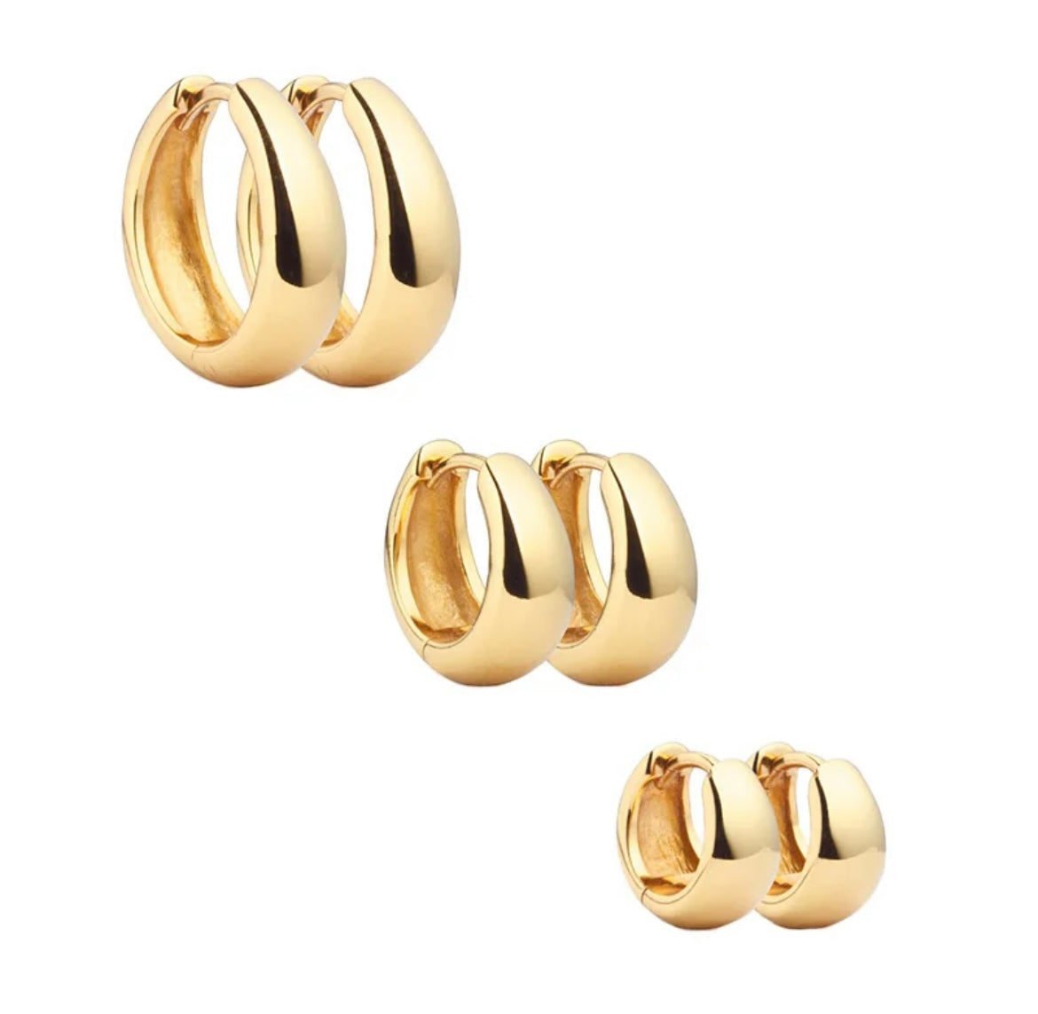 Vermeil Huggies image 2