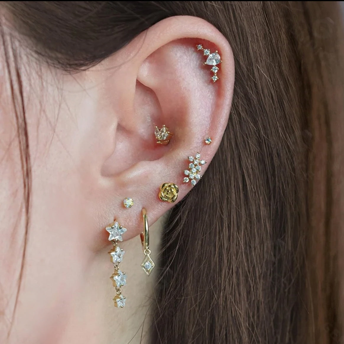 Screw back upper ear image 2