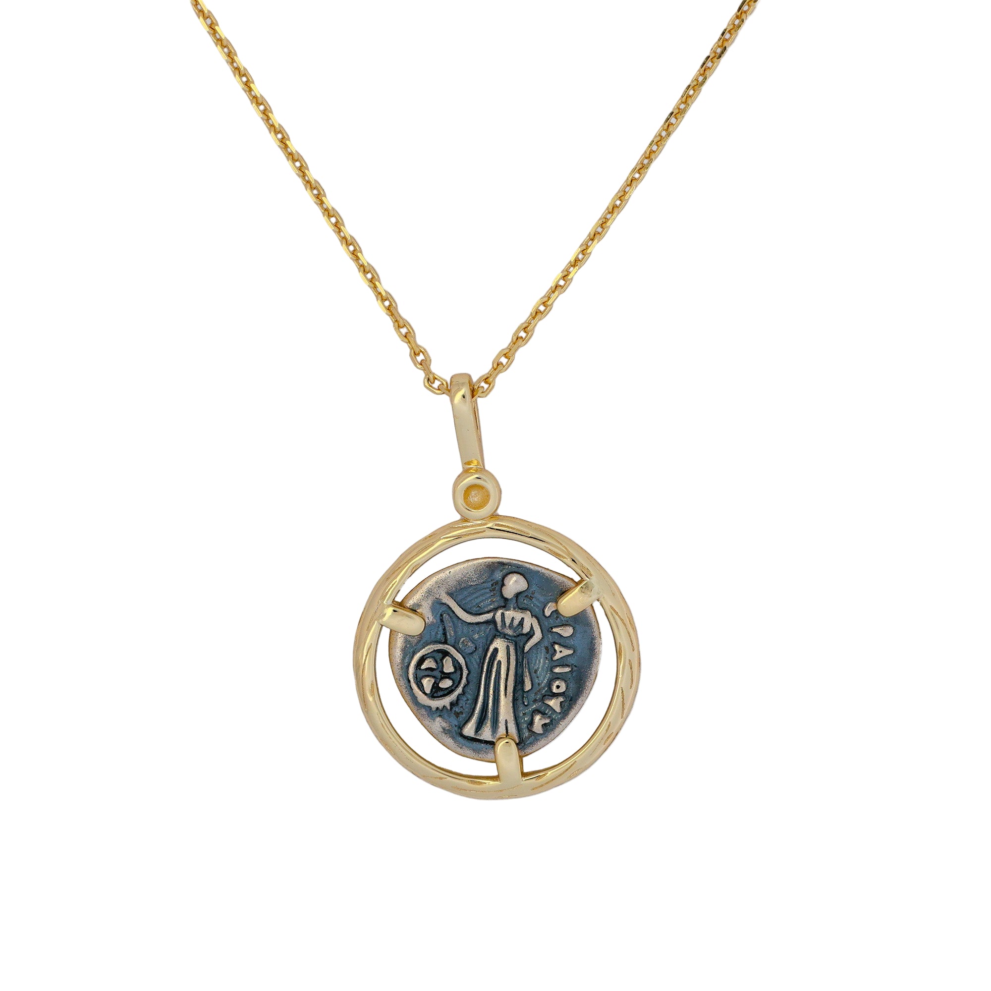 Coin Pendant Necklace image 1