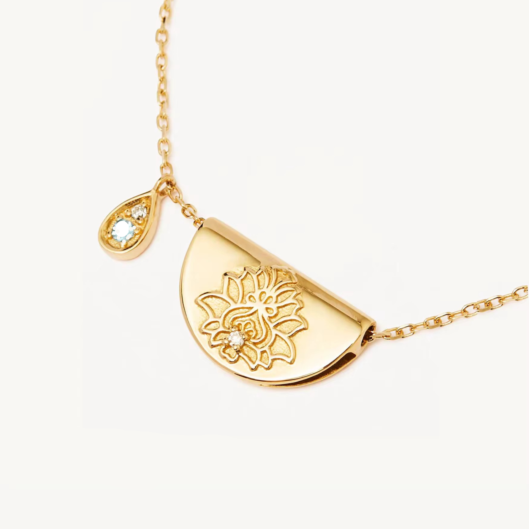 Lotus Necklace