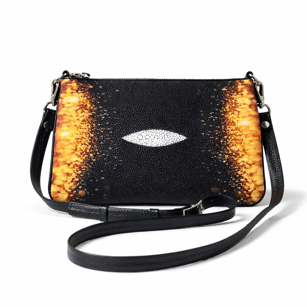 Stingray Skin Cross Bag