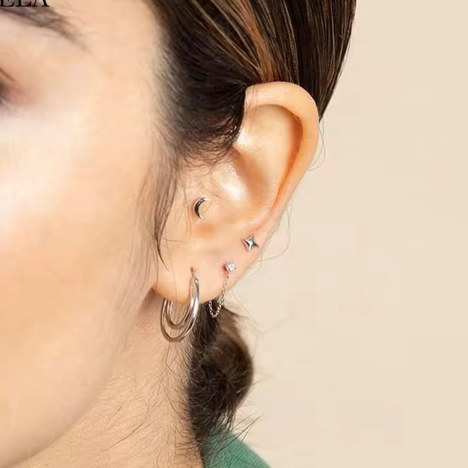 Double Hoop Earrings