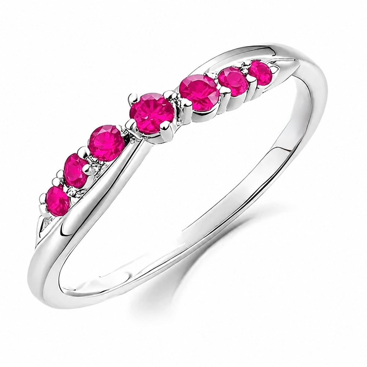 Dainty Pavé CZ Ring Sterling Silver