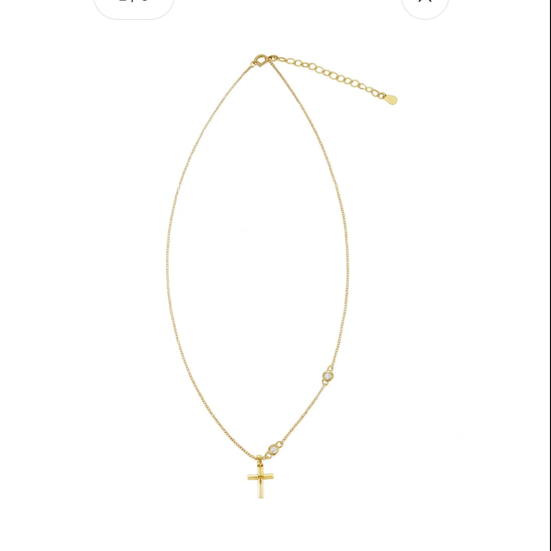 Cross Pendant Necklace