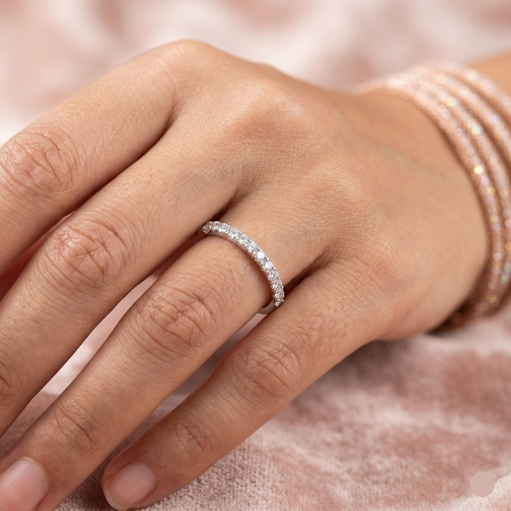 Moissanite Ring