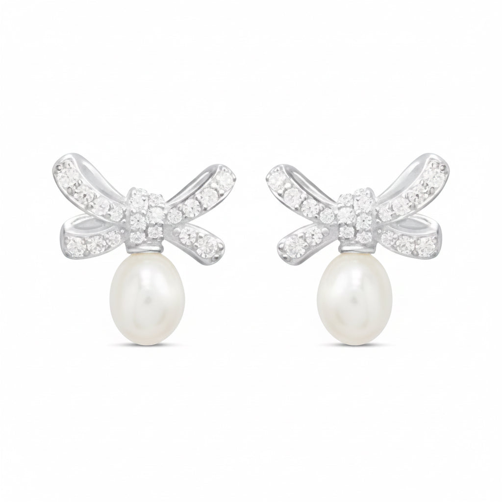 Pearl Stud Earrings