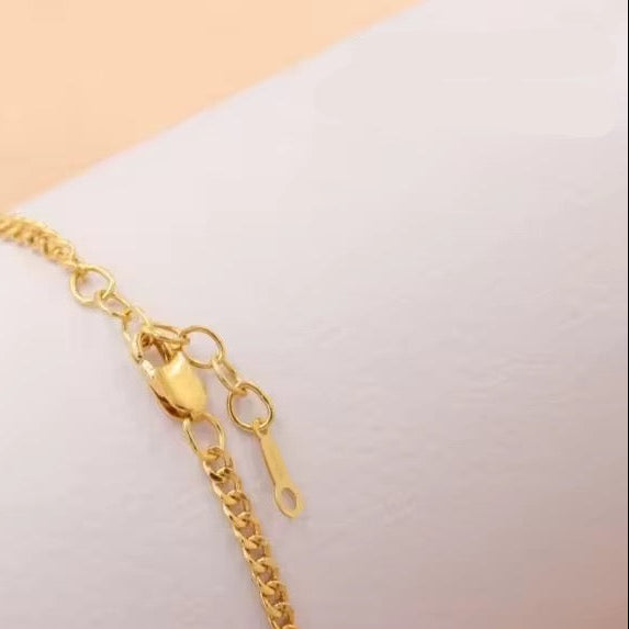 Gold-Filled Curb Link Bracelet