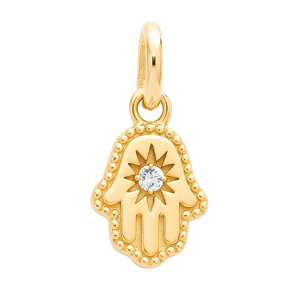 Eye Hamsa small Pendant
