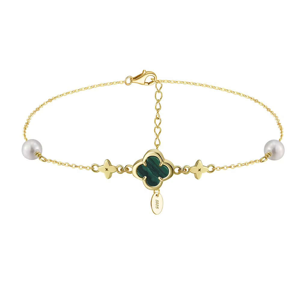 Malachite Anklet