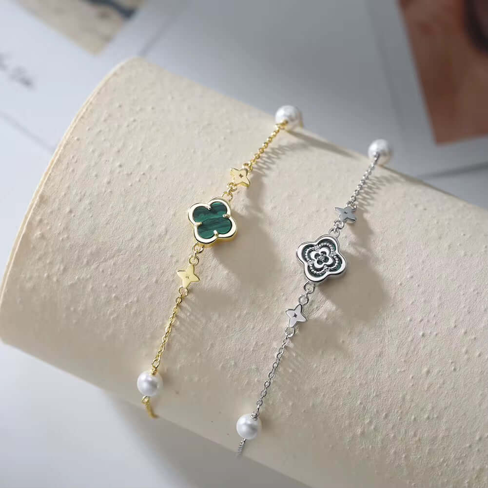 Malachite Anklet