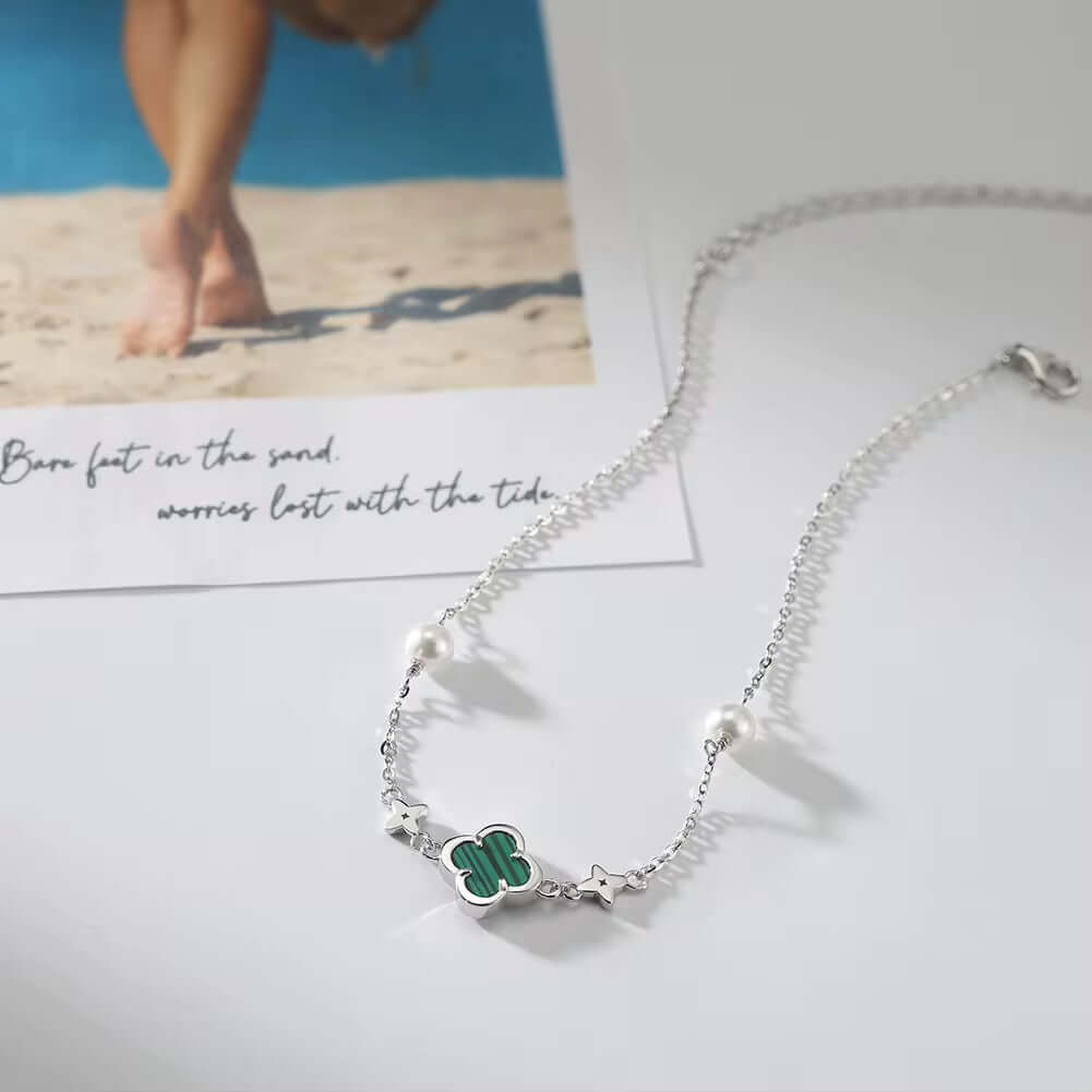 Malachite Anklet