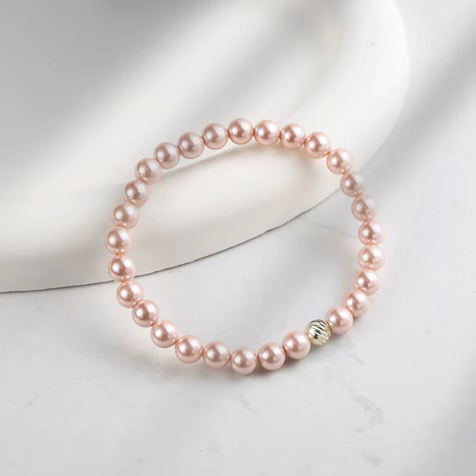 Shell Pearl Bracelet