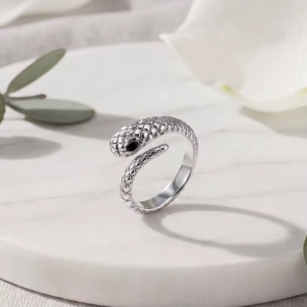 Snake Stainless Steel Ring