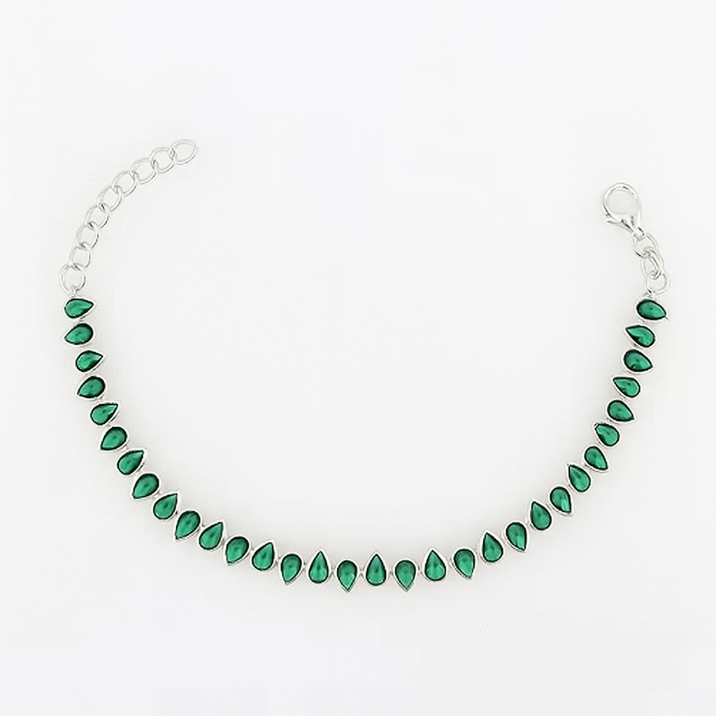 Bezel Tennis Bracelet