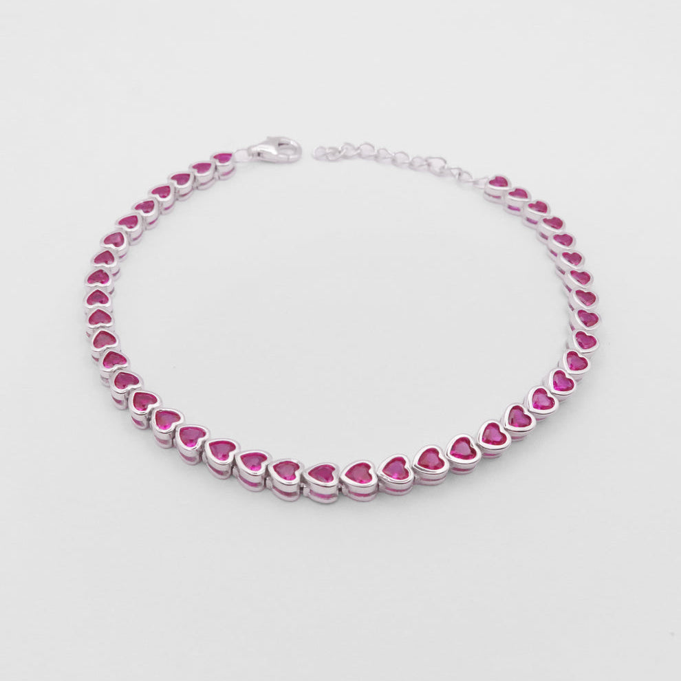 Bezel Tennis Bracelet