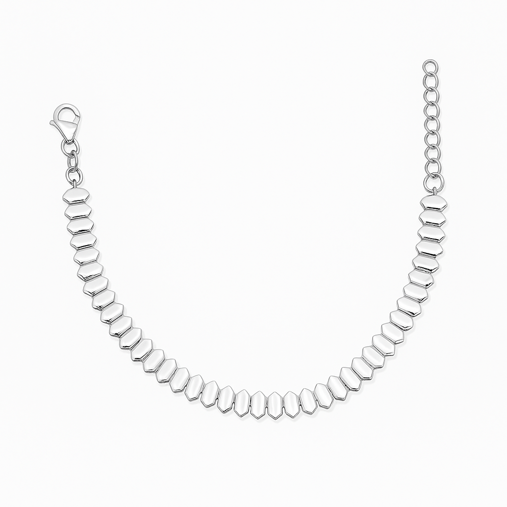 Chunky Plain Tennis Bracelet