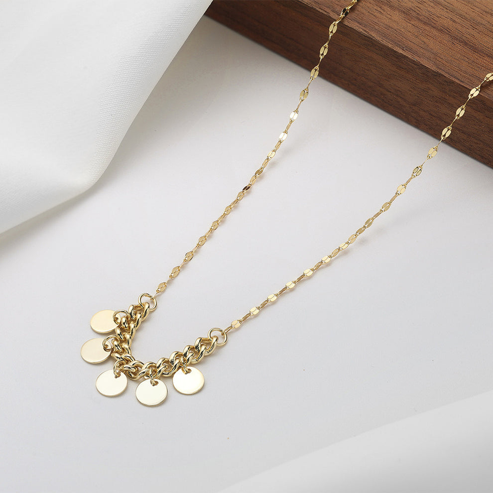 Disc Charms Necklace
