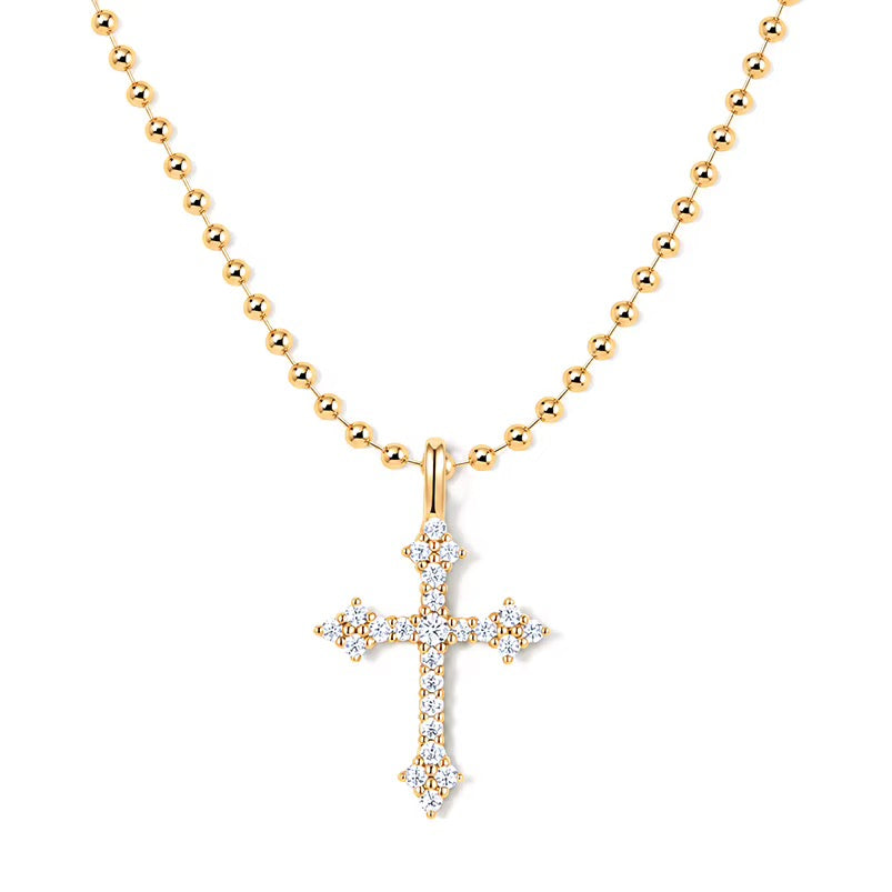 Cross Necklace - Sterling Silver