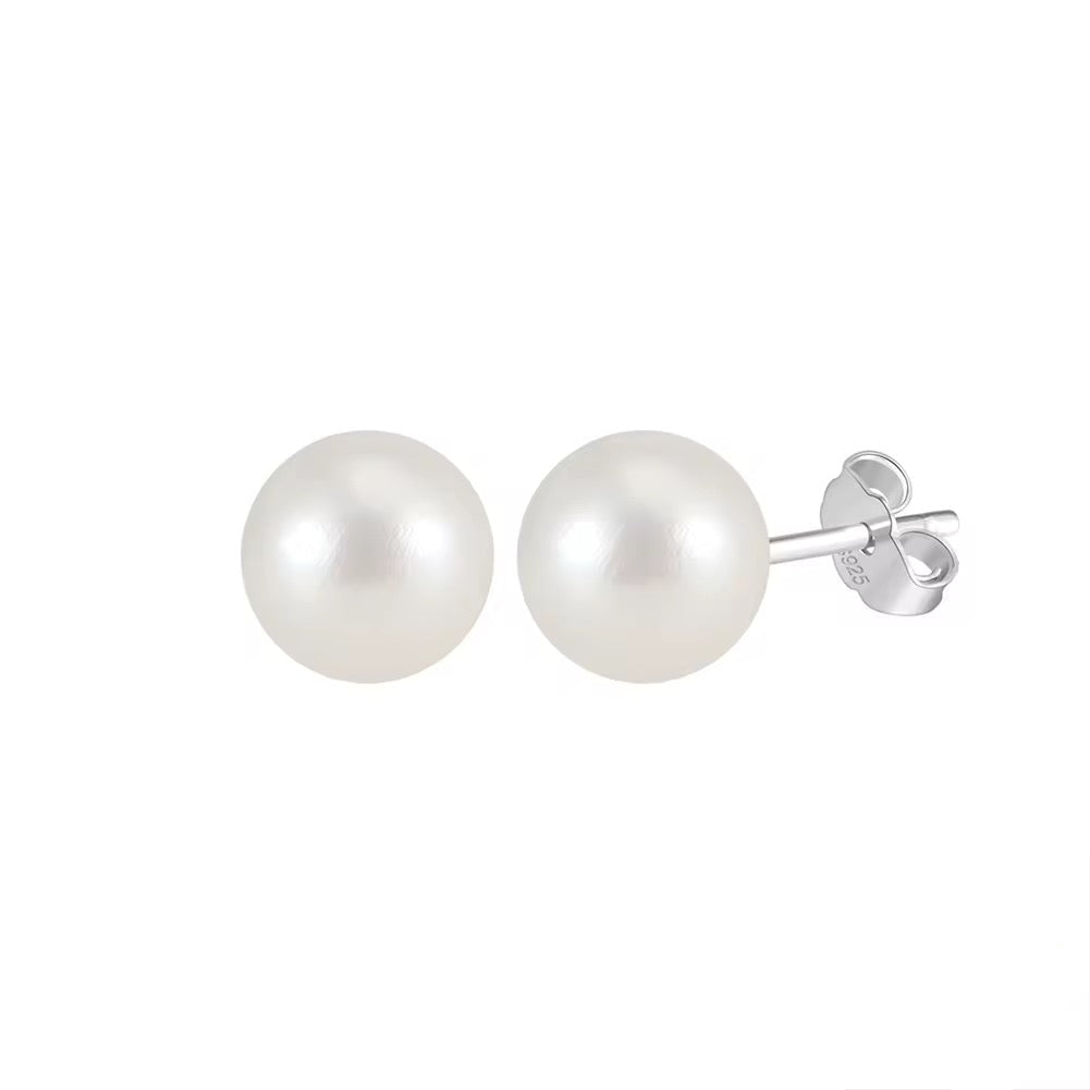 Pearl Stud Earrings