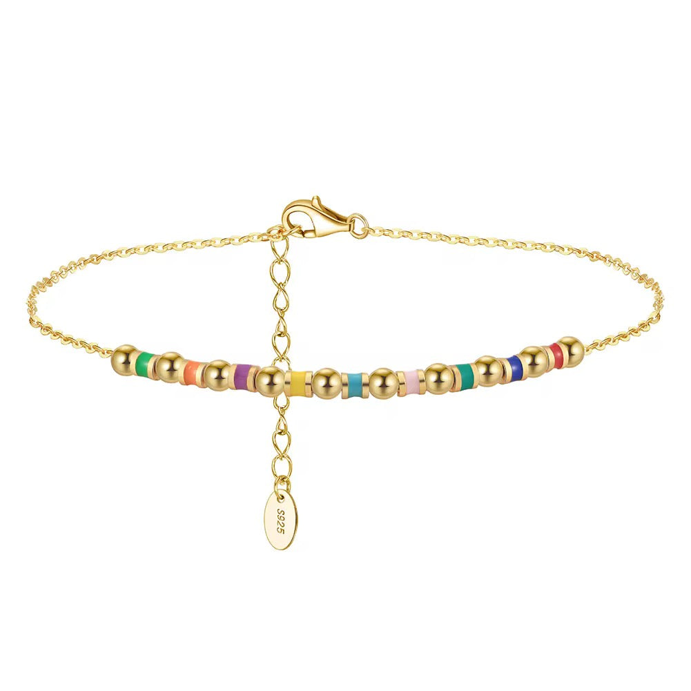 Rainbow Anklet