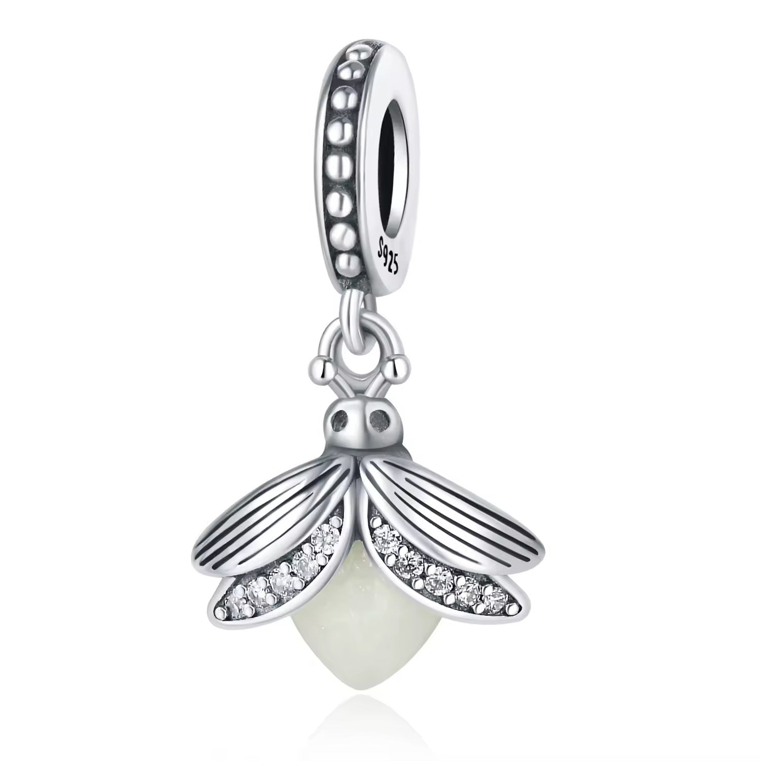 Glow in the dark Firefly Charm