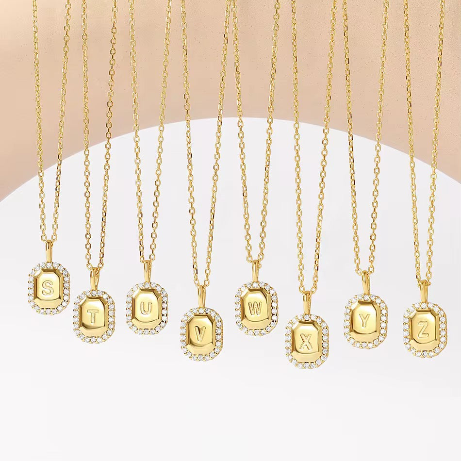 Initial Letter Necklace