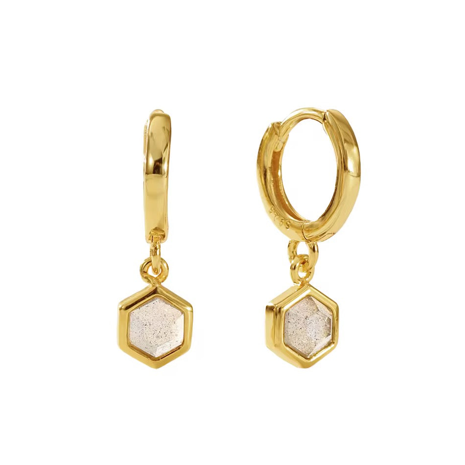 Birthstone Dangle Earrings