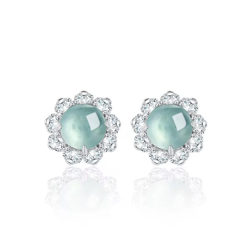 Jade Stud Earrings