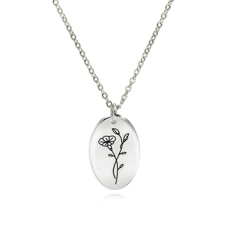 Birth-flower Necklace
