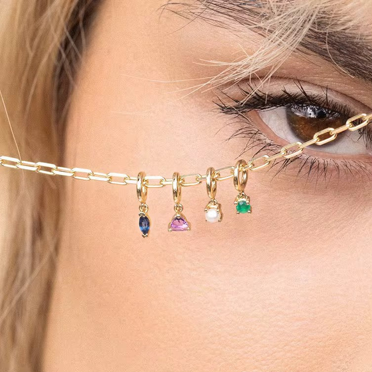 Birthstone Charm For Necklace