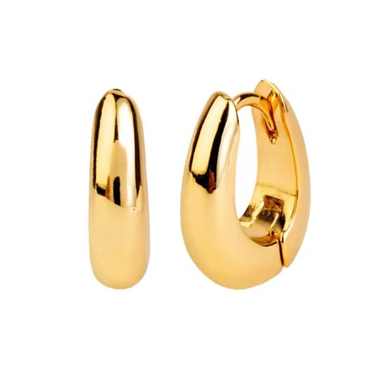 Simple Hoop Earrings