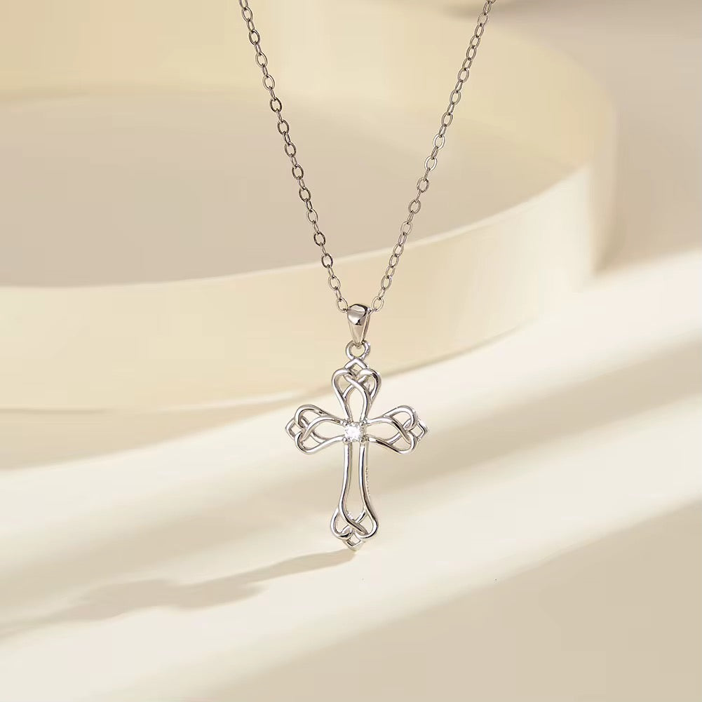 Knot Cross Necklace