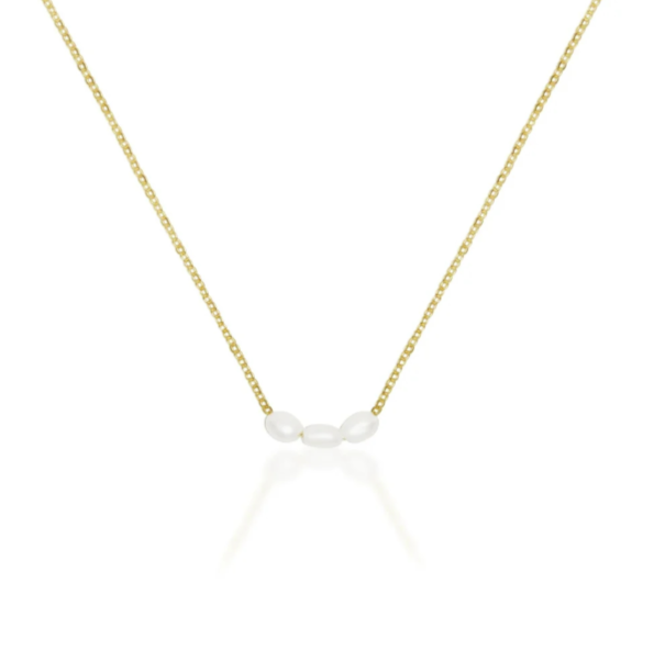 Pearl Vermeil Necklace