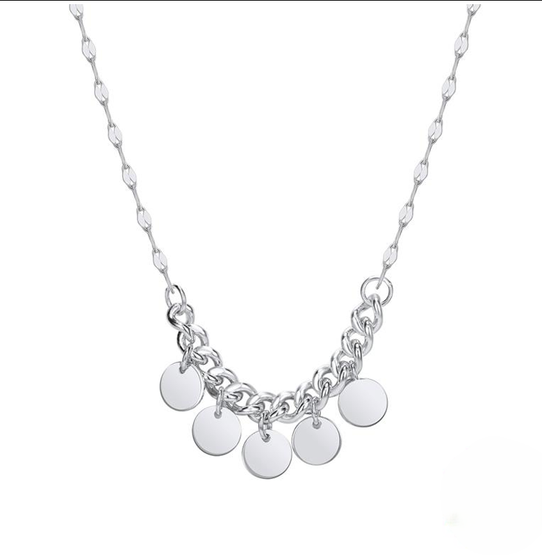 Disc Charms Necklace