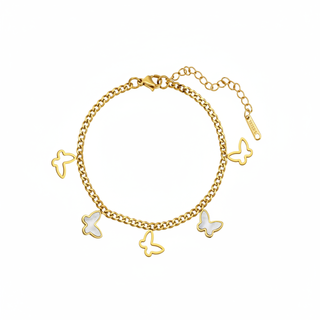 Butterfly Charm Bracelet