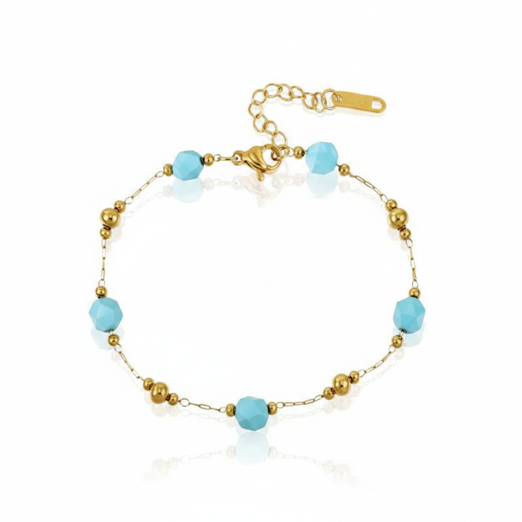 Turquoise Beads Bracelet