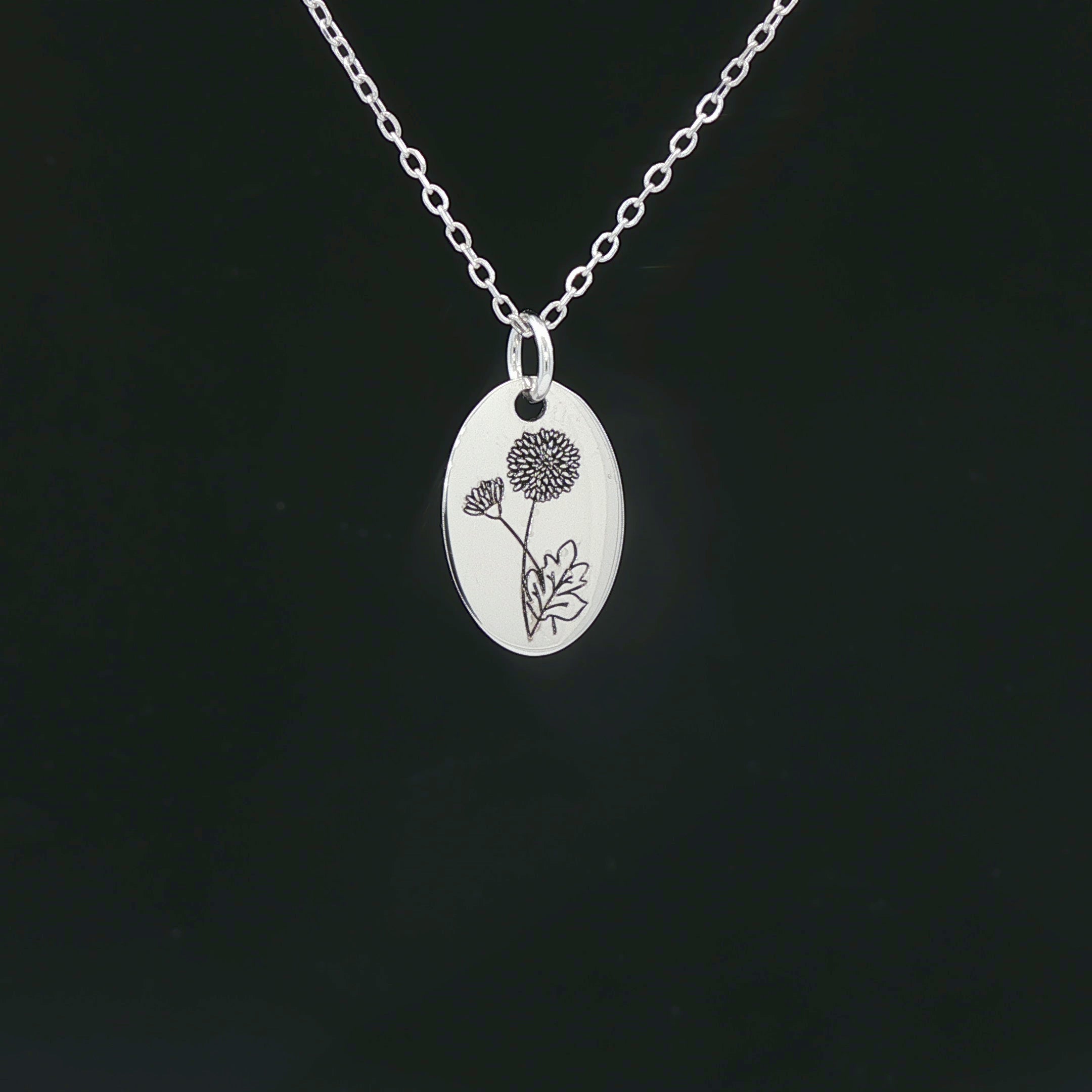 Birth-flower Necklace