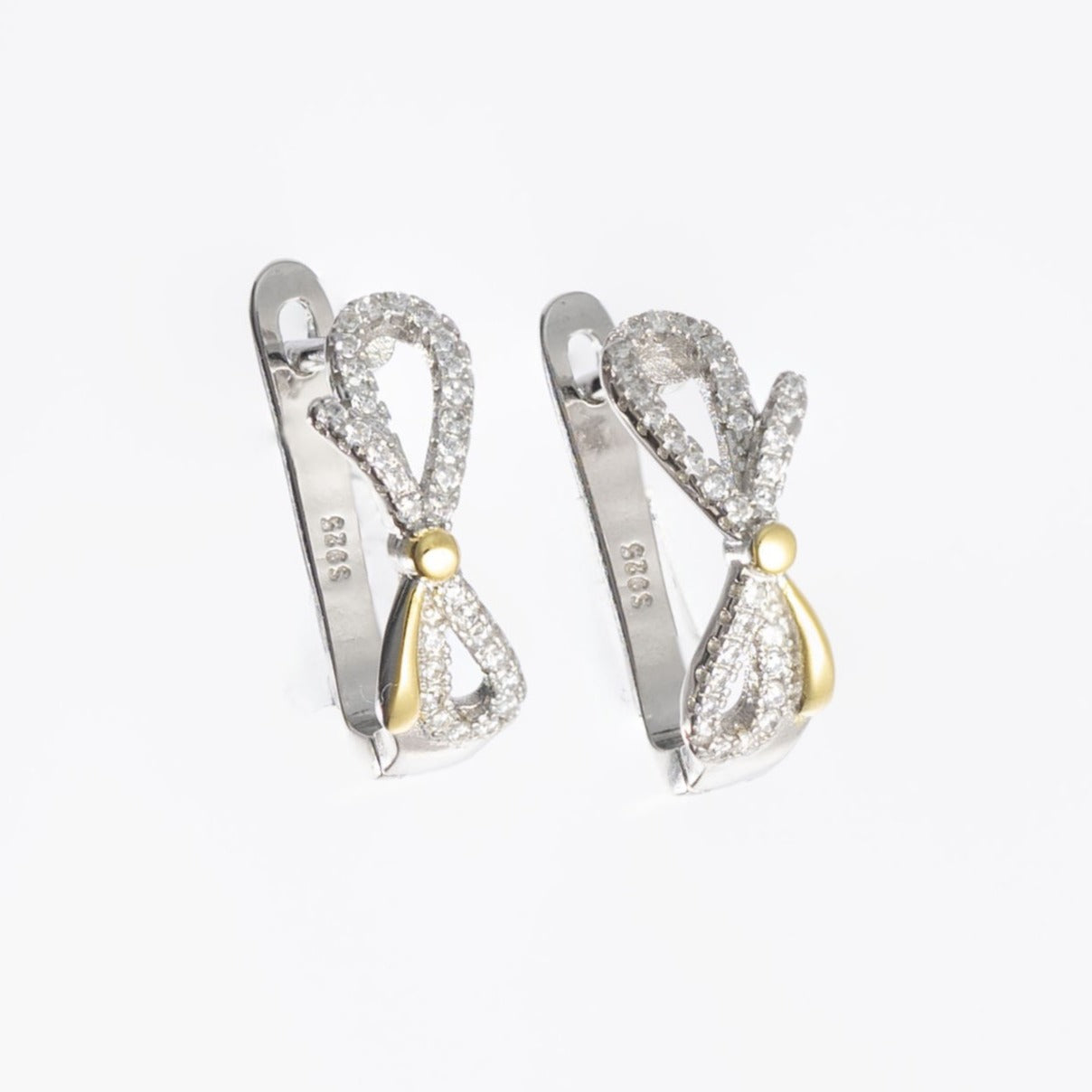 Bow Ribbon Earrings image 2