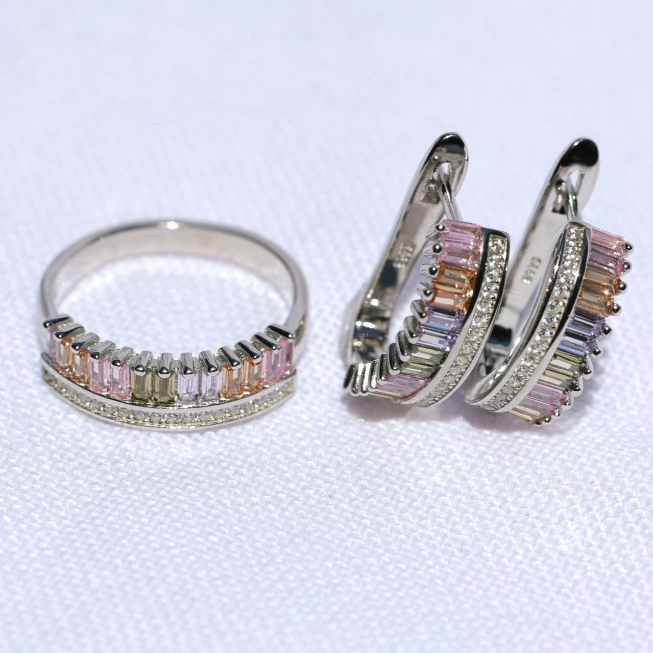 Baguette Earrings image 2