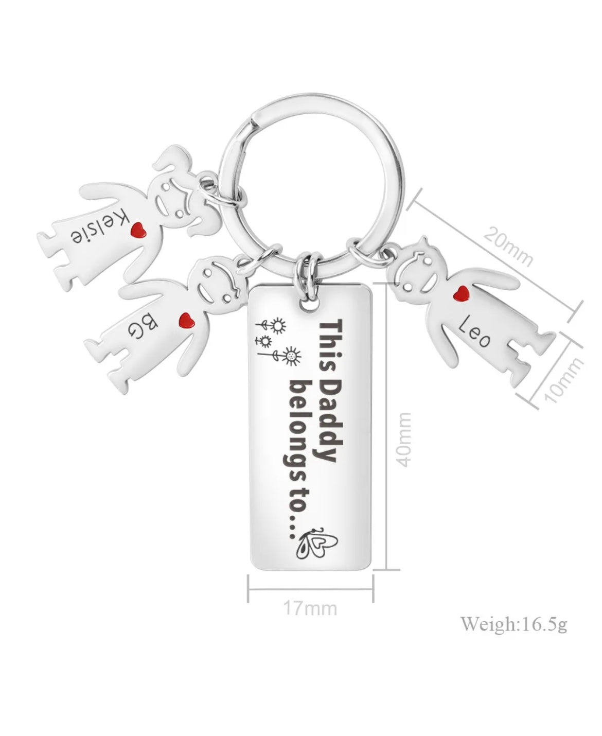 Keychain Kids Names image 2