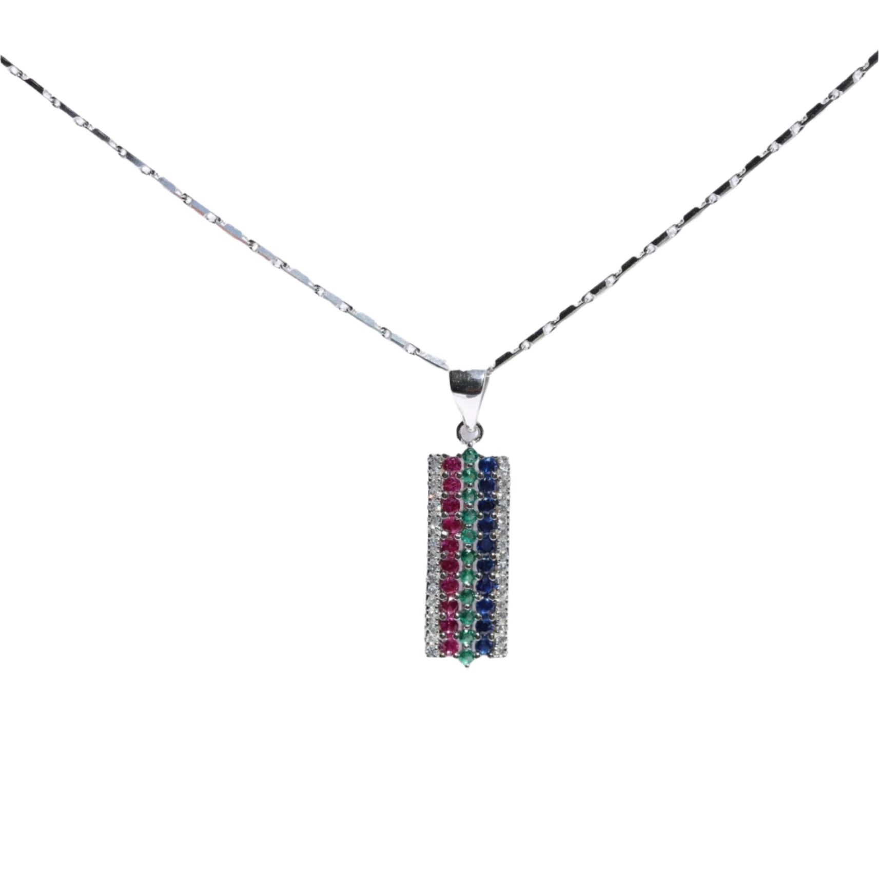 Multi-colored Stone Earrings image 2