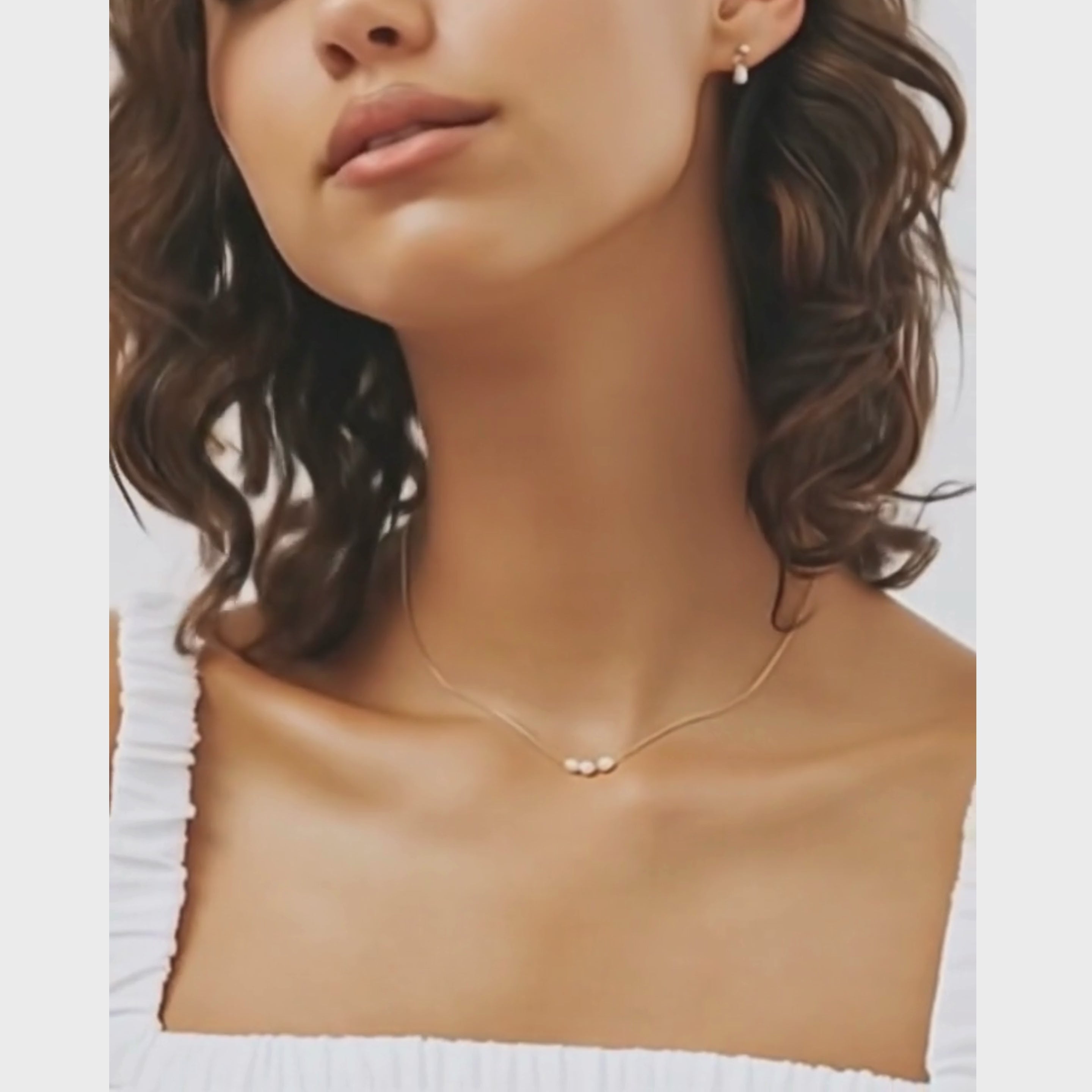 Pearl Vermeil Necklace