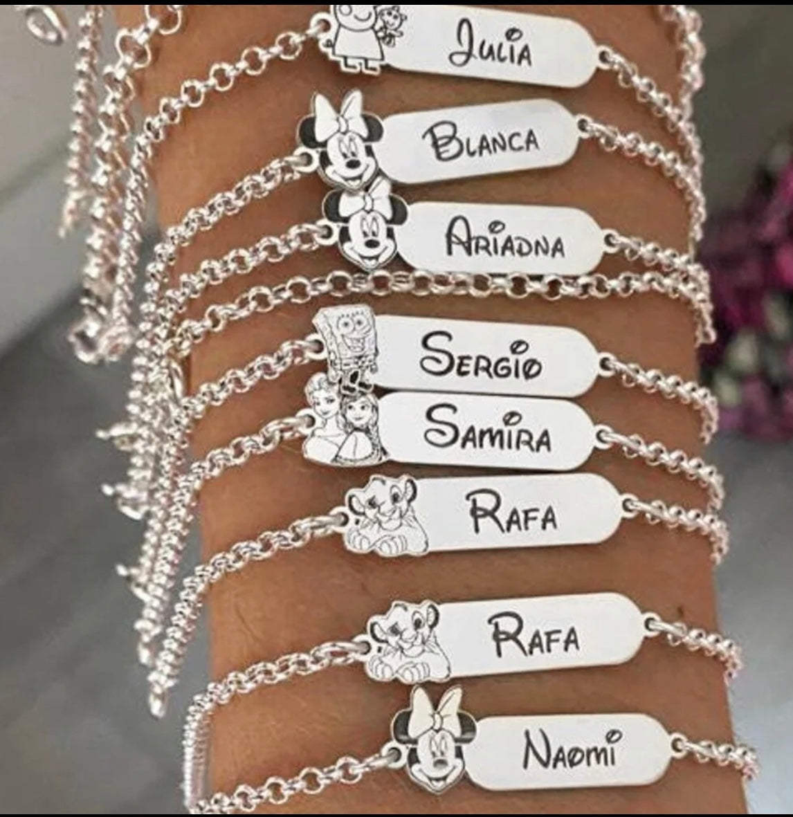 Cartoon Character Bracelet image 0