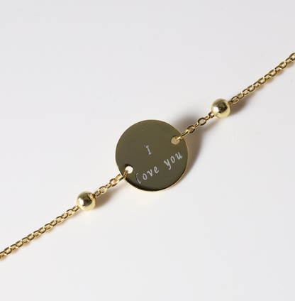 Disc Coin Bracelet image 0