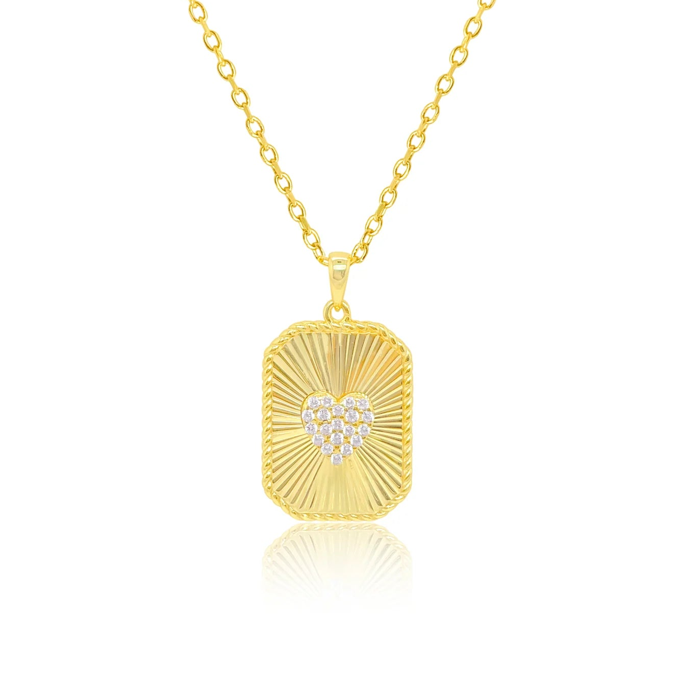 Heart-in-Heart Necklace